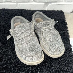 Hey dudes Wally B Sox gray mens 9